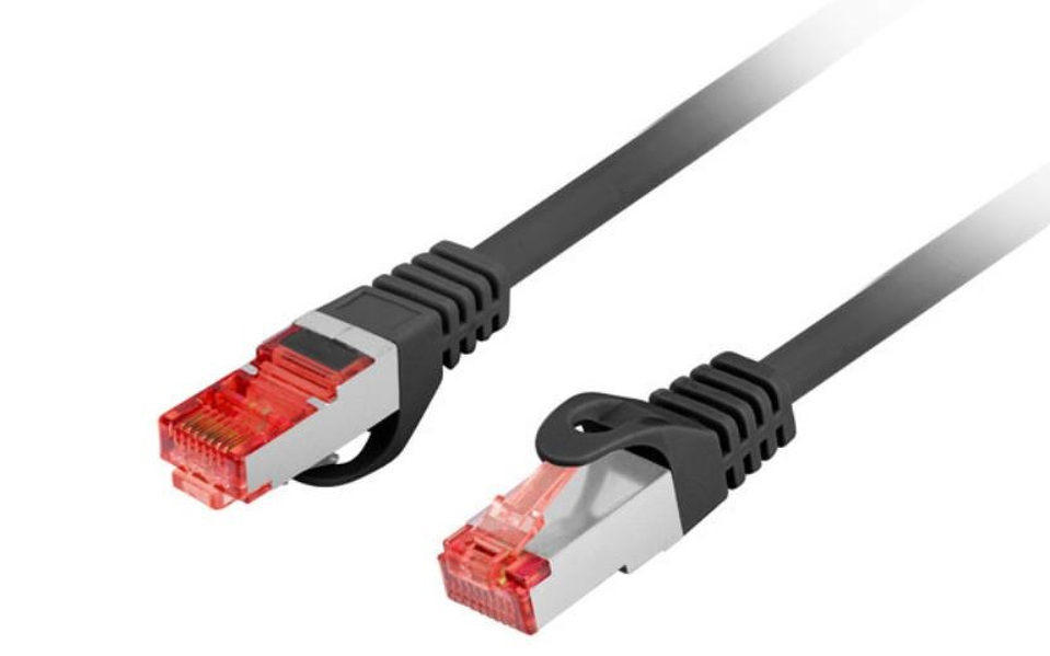 Zdjęcie produktu: Lanberg Patchcord Kat.6 S/FTP 50cm czarny