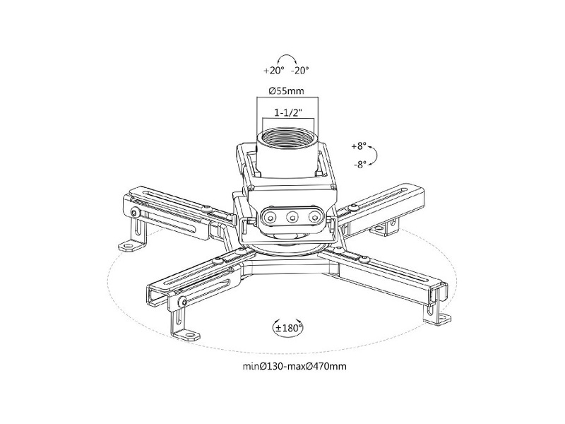 Zdjęcie produktu: Maclean MC-913 Profi Market System czarny