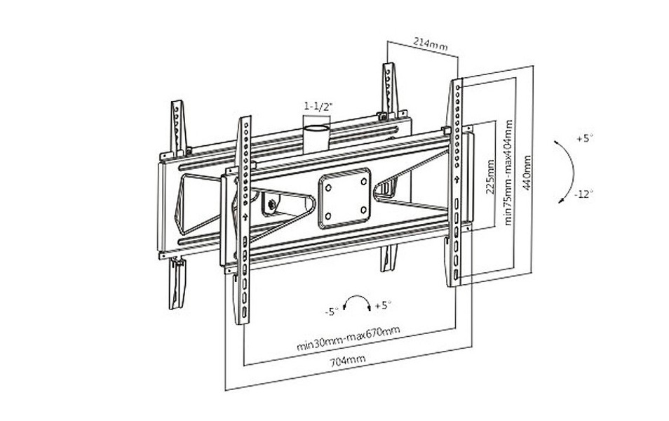 Zdjęcie produktu: Maclean MC-703 PROFI MARKET SYSTEM czarny