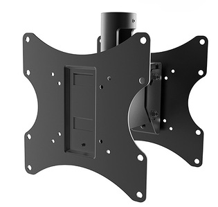 Miniatura produktu: Uchwyt Maclean, Uniwersalny, Na dwa telewizory, Przód/tył, 23-42", Max vesa 200x200, PROFI MARKET SYSTEM, Czarny, 50kg, MC-702