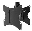 Uchwyt Maclean, Uniwersalny, Na dwa telewizory, Przód/tył, 23-42", Max vesa 200x200, PROFI MARKET SYSTEM, Czarny, 50kg, MC-702