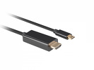 Miniatura zdjęcia: Lanberg USB TYP-C/HDMI 2.0 4K@60Hz 1m