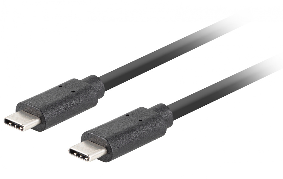 Zdjęcie produktu: Lanberg Kabel USB-C M/M 3.1 GEN 2 1.8M 10GB/S PD100W czarny