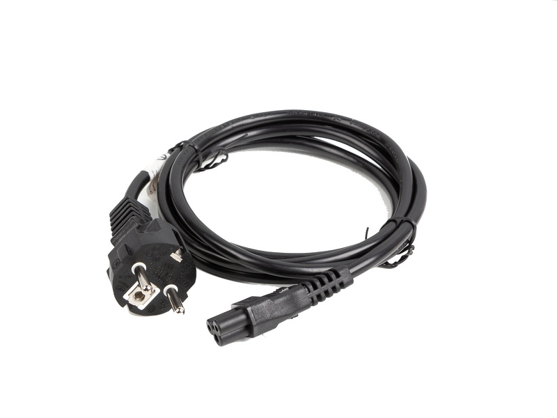Zdjęcie produktu: Lanberg Kabel zasilający Laptop MIKI IEC 7/7 do IEC 320 C5 1.8m VDE prosty czarny (CA-C5CA-15CC-0018-BK)