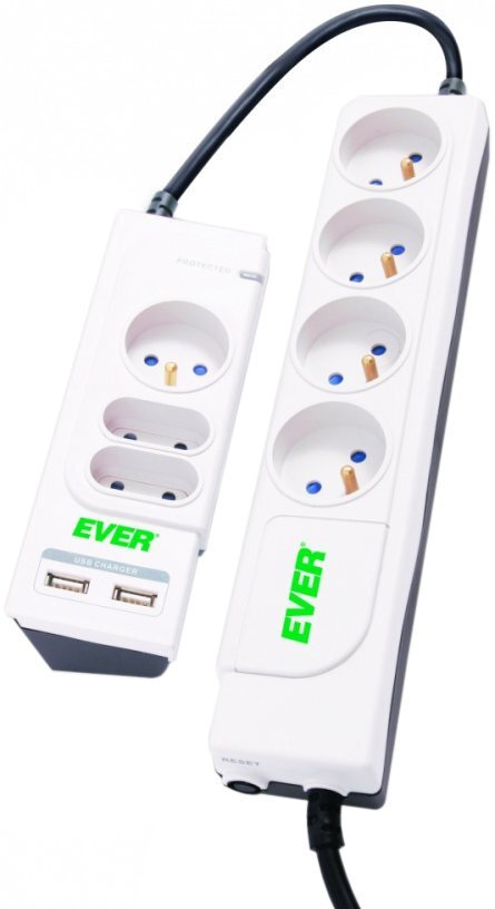 Listwa zasilająca antyprzepięciowa EVER Office Plus 3m (T/LZ06-OFP018/0000)