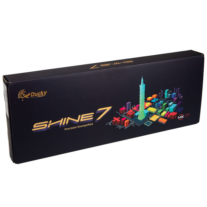 Ducky Shine 7 PBT MX-Black RGB czarna