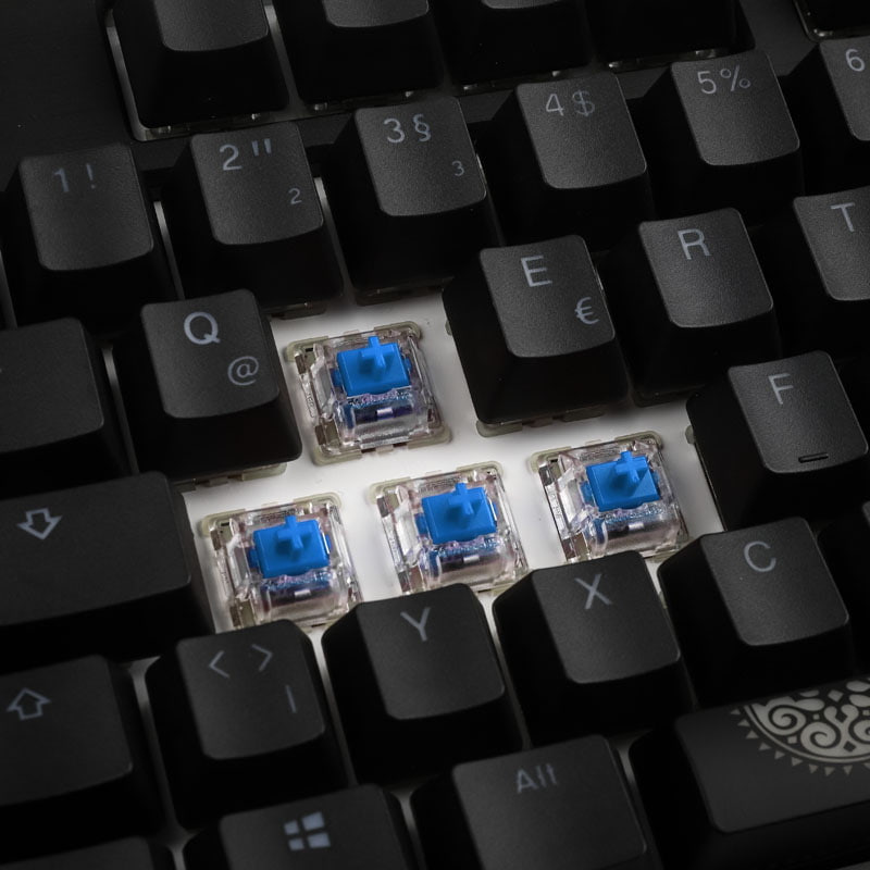 Ducky Shine 7 PBT MX-Blue RGB czarna