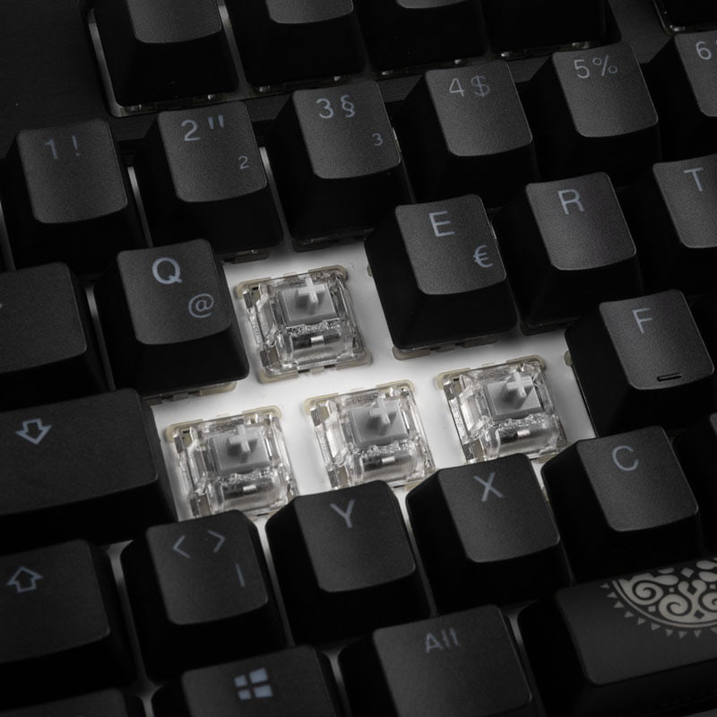 Ducky Shine 7 PBT MX-Speed-Silver RGB czarna