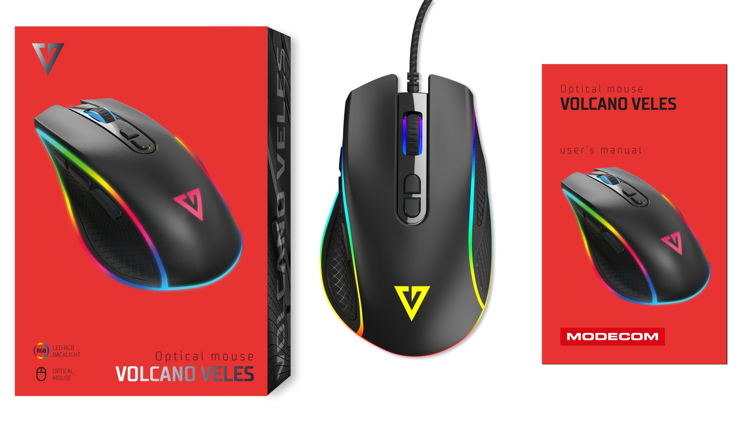 Modecom Volcano Veles Czarna M-MC-VELES-100