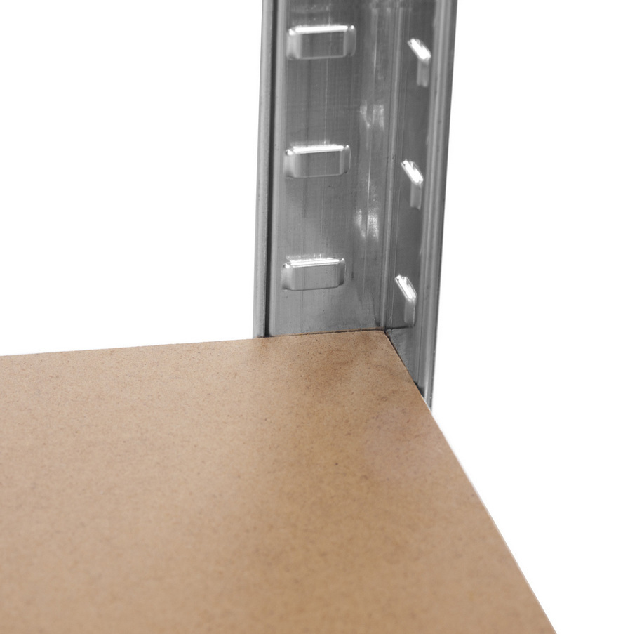 Regał magazynowy metalowy szafka 175 kg x5 180x90x40cm GreenBlue, ocynk, rozkładany, MDF, GB378