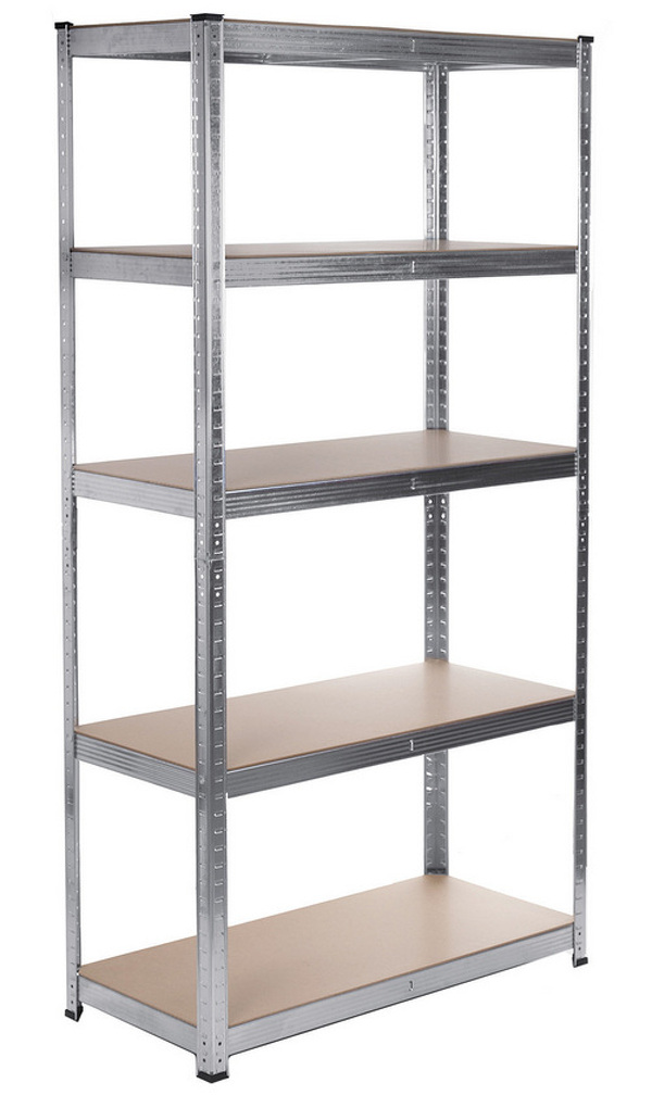 Zdjęcie produktu: Regał magazynowy metalowy szafka 175 kg x5 180x90x40cm GreenBlue, ocynk, rozkładany, MDF, GB378