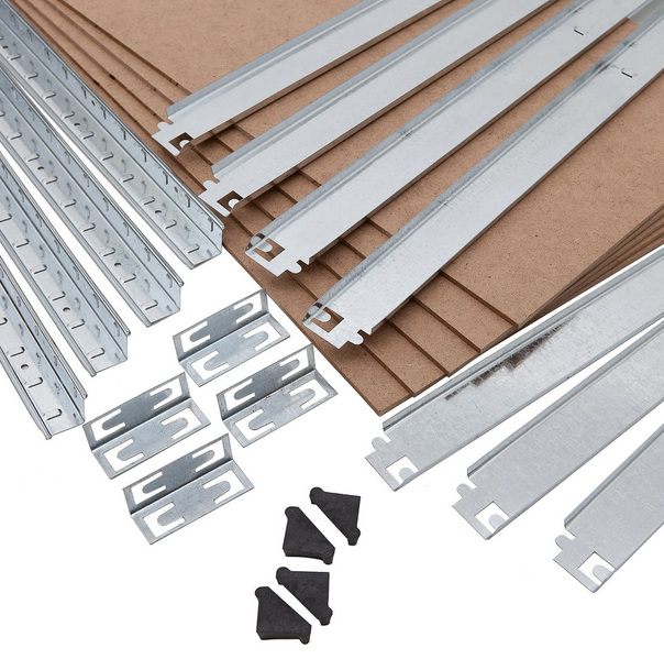 Zdjęcie produktu: Regał magazynowy metalowy szafka 175 kg x5 180x90x40cm GreenBlue, ocynk, rozkładany, MDF, GB378