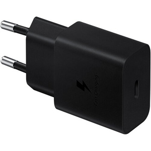Miniatura produktu: Ładowarka sieciowa Samsung 15W Fast Charge, Power Delivery, PPS, AFC, USB Typ-C 2A czarna (EP-T1510NBEGEU)