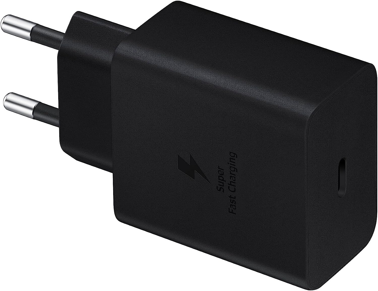 Samsung ładowarka sieciowa Super Fast Charge 3.0 Power Delivery, PPS, USB Typ C 45W 3A czarna + kabel USB Typ C (EP-T4510XBEGEU)