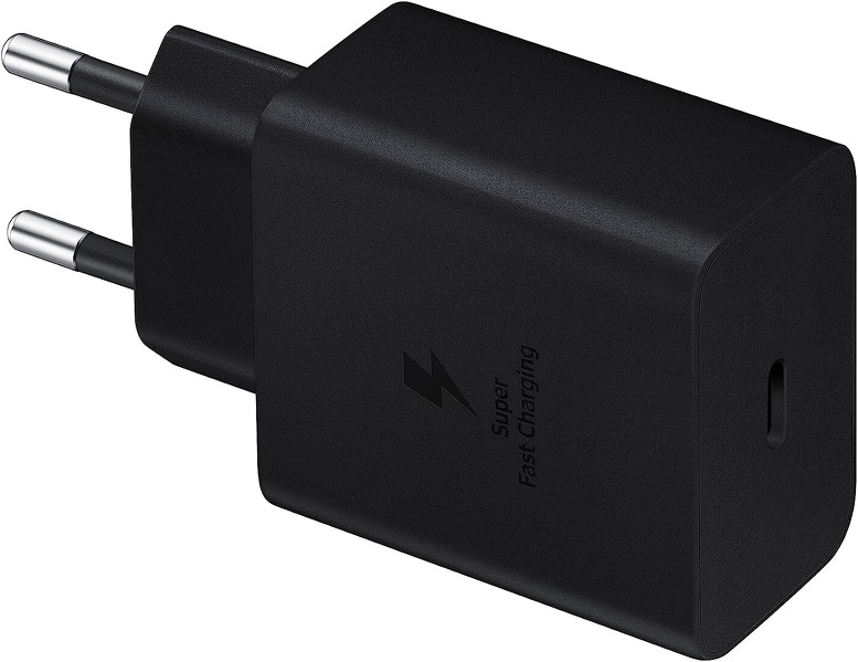 Zdjęcie produktu: Samsung ładowarka sieciowa Super Fast Charge 3.0 Power Delivery, PPS, USB Typ C 45W 3A czarna + kabel USB Typ C (EP-T4510XBEGEU)