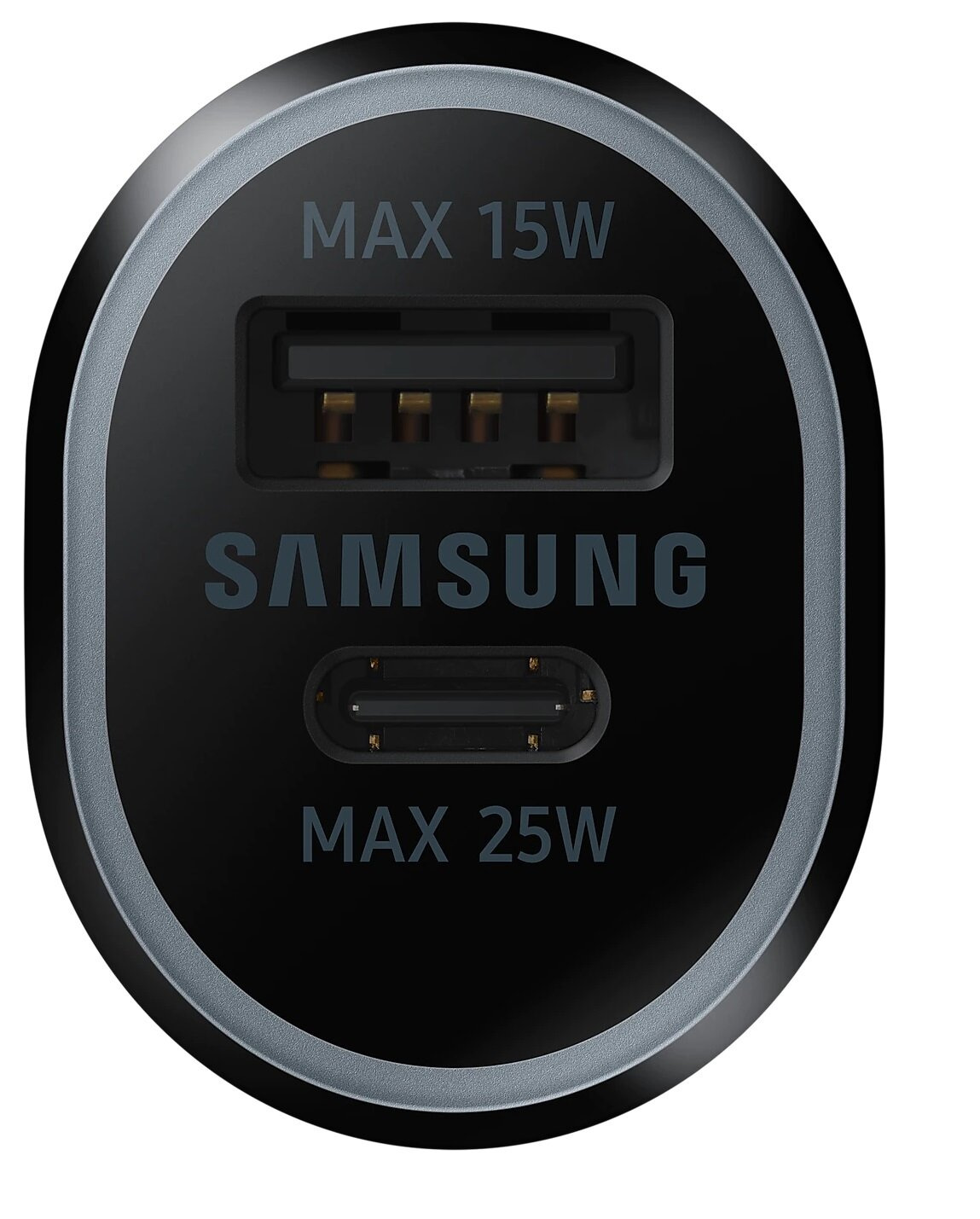 Ładowarka samochodowa Samsung USB TYP-C 25W / USB 15W czarna (EP-L4020NBEGEU) Ładowarka samochodowa Samsung USB TYP-C 25W / USB 15W czarna (EP-L4020NBEGEU)