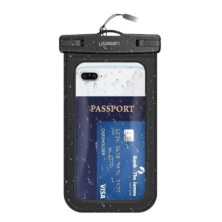 Ugreen etui IPX8 czarny (50919 LLP186)