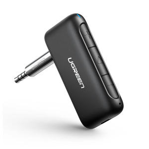 Miniatura produktu: Ugreen odbiornik dźwięku Bluetooth 5.0 audio AUX mini jack do samochodu czarny (70303)