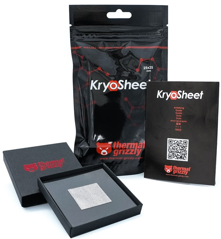 Thermal Grizzly KryoSheet 25 x 25mm