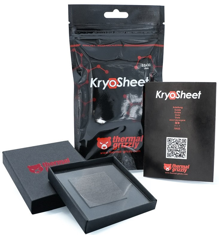 Thermal Grizzly KryoSheet 33 x 33mm