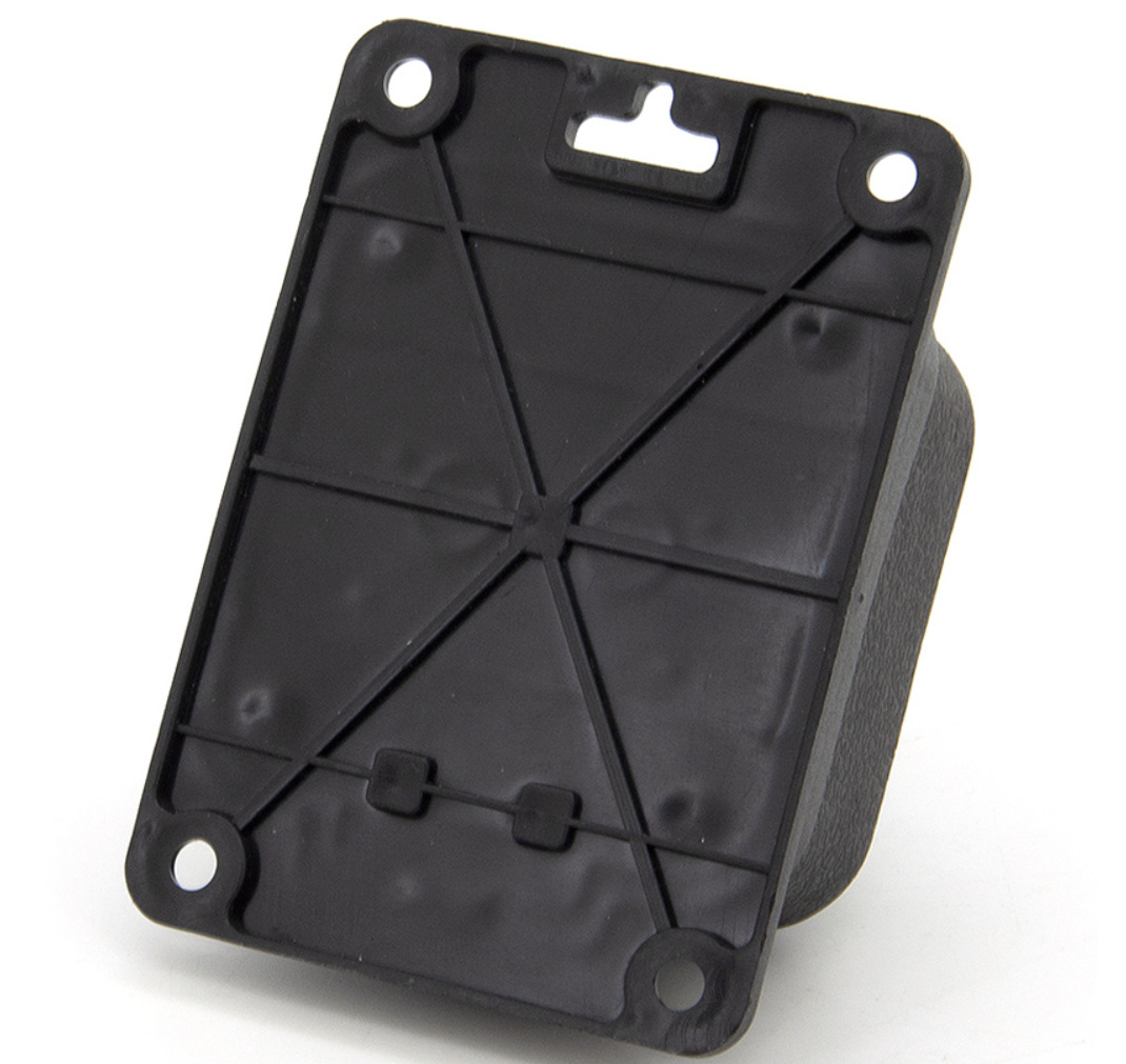 ELS TRG-1 gniazdo gumowe (TPE) pojedyncze IP44 16A 2P+Z, kolor czarny