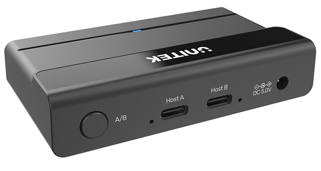 Zdjęcie produktu: Unitek Przełącznik KVM 4x USB-A 5Gbps H1310A