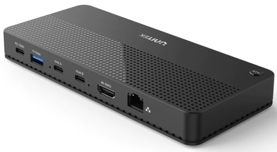 Miniatura produktu: Przełącznik KVM 4K Hub USB 11 portów Unitek (D1077A)