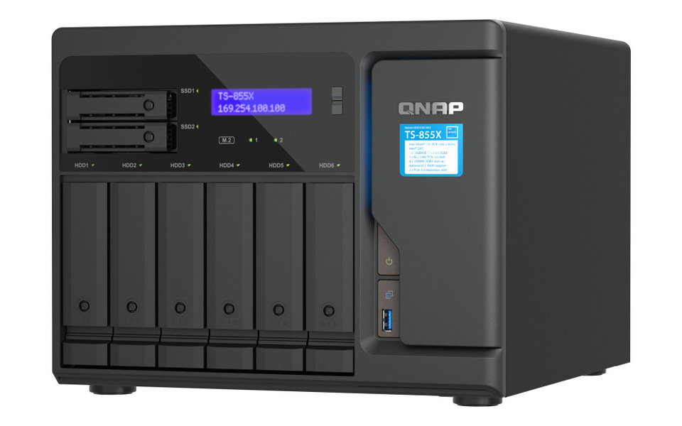 Zdjęcie produktu: Serwer plików QNAP TS-855X-8G 8-bay