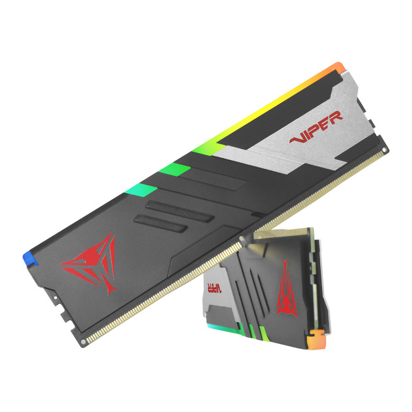 Zdjęcie produktu: Pamięć Patriot Viper Venom RGB DDR5 32GB (2x16GB) 6200MHz CL40 PVVR532G620C40K Zdjęcie produktu: Pamięć Patriot Viper Venom RGB DDR5 32GB (2x16GB) 6200MHz CL40 PVVR532G620C40K