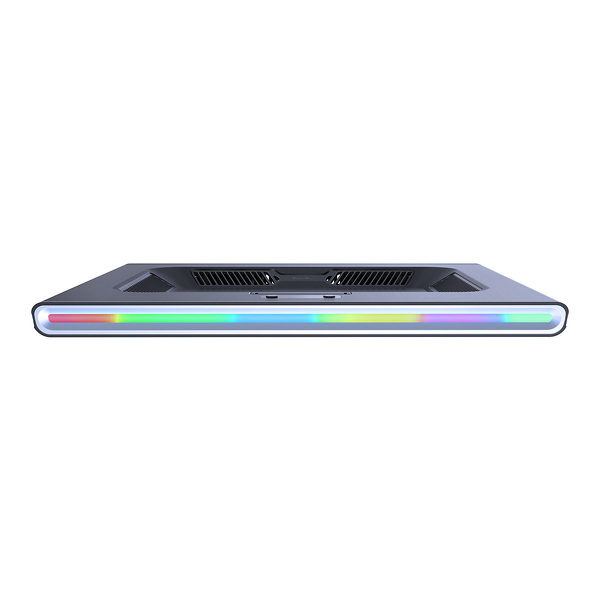 Zdjęcie produktu: Podstawka pod laptop Baseus z RGB do 21" szara (LUWK000013) Zdjęcie produktu: Podstawka pod laptop Baseus z RGB do 21" szara (LUWK000013)