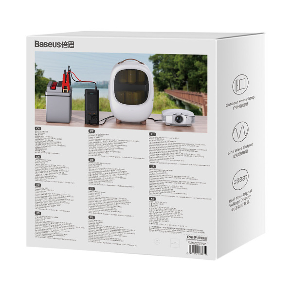 Zdjęcie produktu: Baseus IGBT 300W 220V czarny (CGNB010101)