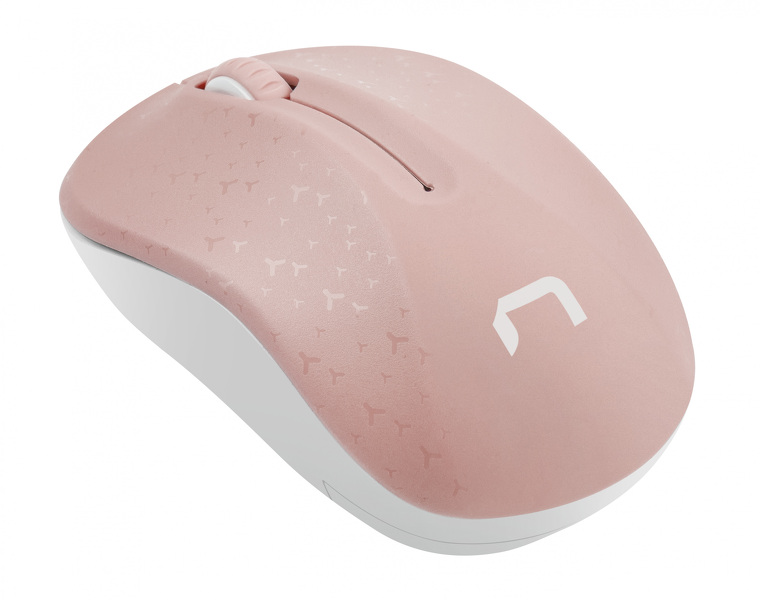 Zdjęcie produktu: Mysz bezprzewodowa Natec Toucan 1600DPI biało-różowa