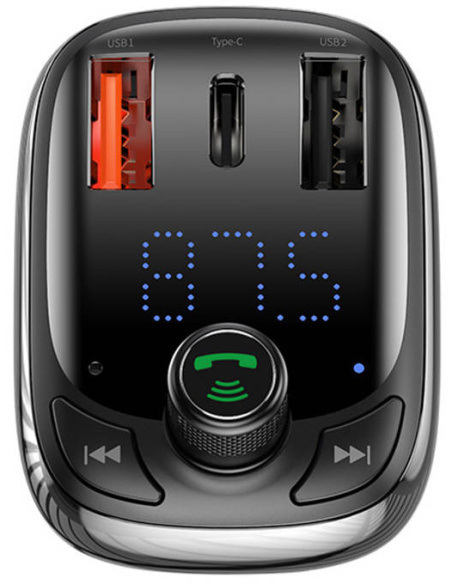 Baseus transmiter samochodowy FM CCMT000101