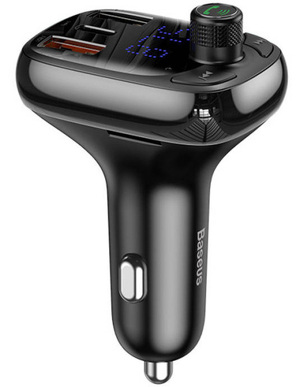 Miniatura produktu: Transmiter samochodowy FM Baseus bluetooth MP3 S-13 (CCMT000101)