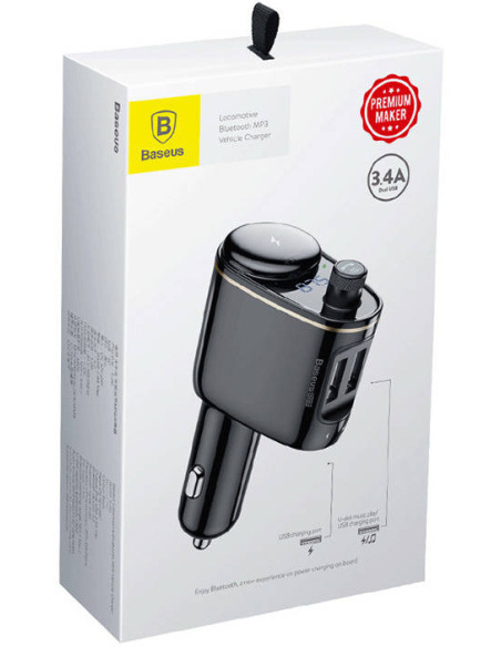 Baseus Transmiter samochodowy FM CCHC000001