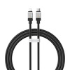 Miniatura zdjęcia: Kabel przewód USB Typ-C - Lightning / iPhone 200cm Baseus CoolPlay Series szybko ładujący 20W - czarny (CAKW000101)