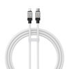 Miniatura zdjęcia: Kabel przewód USB Typ-C - Lightning / iPhone 200cm Baseus CoolPlay Series szybko ładujący 20W - biały (CAKW000102)