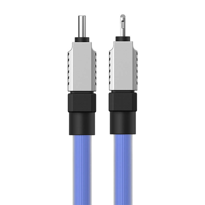 Kabel przewód USB Typ-C - Lightning / iPhone 200cm Baseus CoolPlay Series szybko ładujący 20W - fioletowy (CAKW000103) Kabel przewód USB Typ-C - Lightning / iPhone 200cm Baseus CoolPlay Series szybko ładujący 20W - fioletowy (CAKW000103)