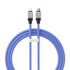 Miniatura zdjęcia: Kabel przewód USB Typ-C - Lightning / iPhone 200cm Baseus CoolPlay Series szybko ładujący 20W - fioletowy (CAKW000103) Miniatura zdjęcia: Kabel przewód USB Typ-C - Lightning / iPhone 200cm Baseus CoolPlay Series szybko ładujący 20W - fioletowy (CAKW000103)