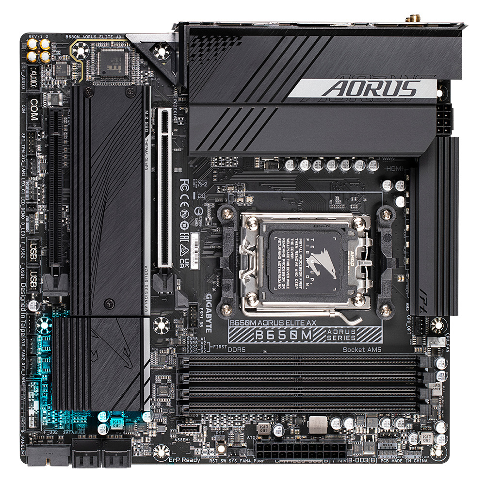 Płyta główna Gigabyte B650M AORUS ELITE AX AM5 Płyta główna Gigabyte B650M AORUS ELITE AX AM5