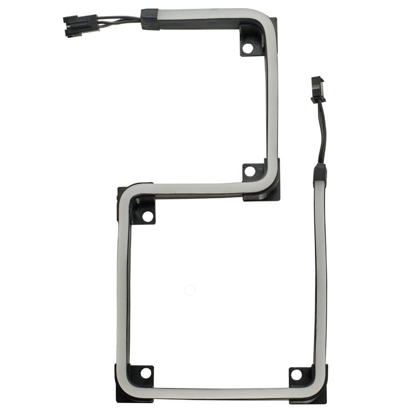 Phanteks Neon Digital ARGB czarna 40cm 2szt.