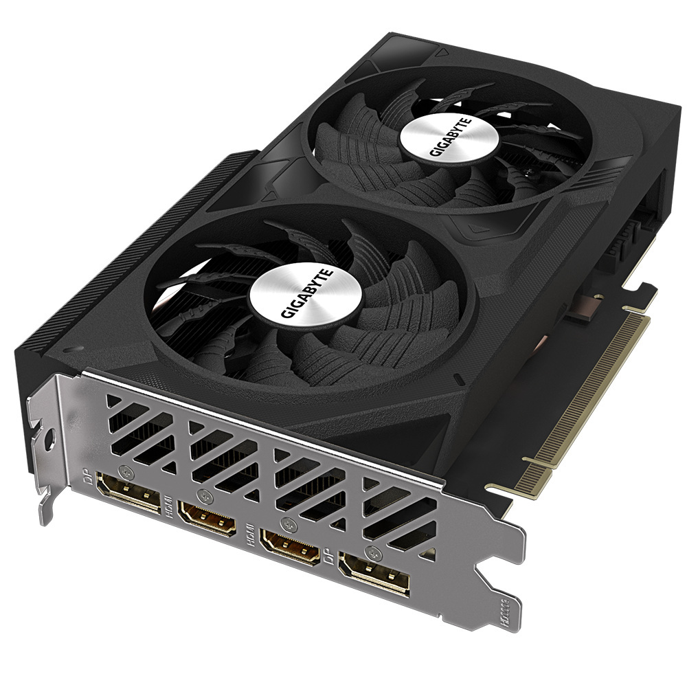 Gigabyte GeForce RTX 4060 WINDFORCE OC 8GB GDDR6 DLSS 3 (GV-N4060WF2OC-8GD)