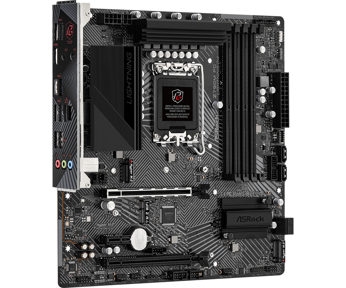 Płyta główna ASRock Z790M PG Lightning/D4 DDR4 LGA1700 Płyta główna ASRock Z790M PG Lightning/D4 DDR4 LGA1700
