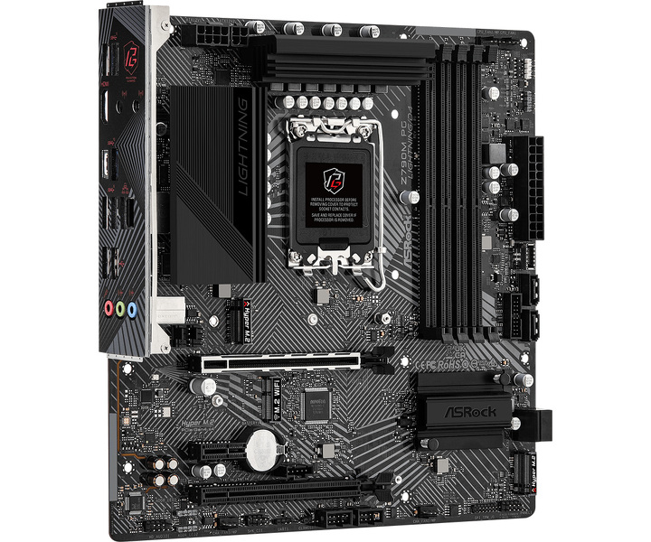 Zdjęcie produktu: Płyta główna ASRock Z790M PG Lightning/D4 DDR4 LGA1700 Zdjęcie produktu: Płyta główna ASRock Z790M PG Lightning/D4 DDR4 LGA1700
