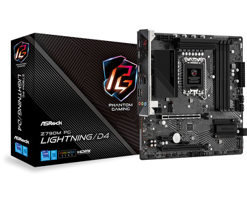 Miniatura produktu: Płyta główna ASRock Z790M PG Lightning/D4 DDR4 LGA1700