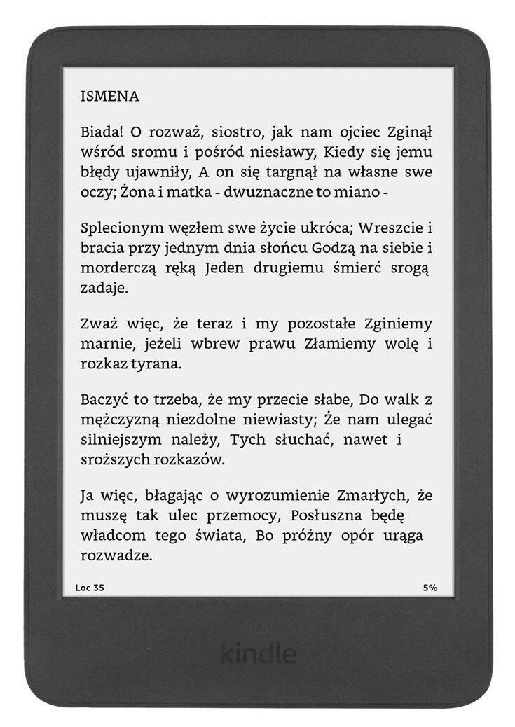 Amazon Kindle 11 16GB 2022 czytnik e-Book Czarny bez reklam