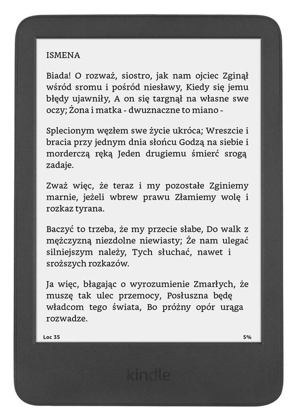Zdjęcie produktu: Amazon Kindle 11 16GB 2022 czytnik e-Book Czarny bez reklam