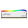 Miniatura zdjęcia: Pamięć Kingston FURY Beast White RGB  32GB (2x16GB) DDR4-3200 Non-ECC CL16 KF432C16BWAK2/32