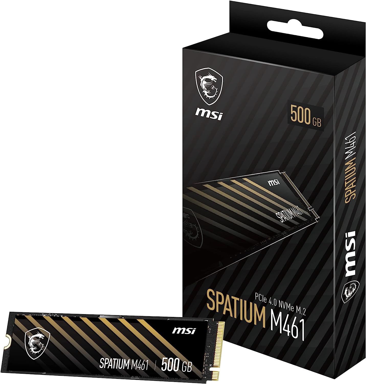 Dysk MSI SSD 500GB SPATIUM M461 M.2 PCIe NVMe Gen4 Dysk MSI SSD 500GB SPATIUM M461 M.2 PCIe NVMe Gen4