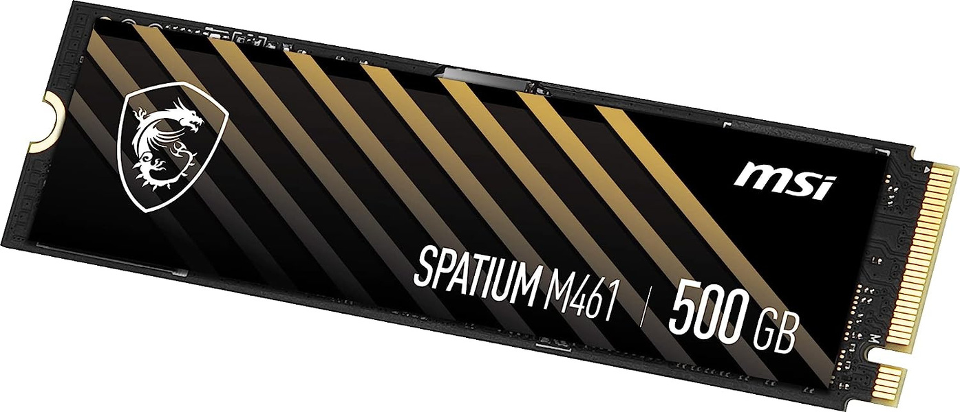 Zdjęcie produktu: Dysk MSI SSD 500GB SPATIUM M461 M.2 PCIe NVMe Gen4 Zdjęcie produktu: Dysk MSI SSD 500GB SPATIUM M461 M.2 PCIe NVMe Gen4